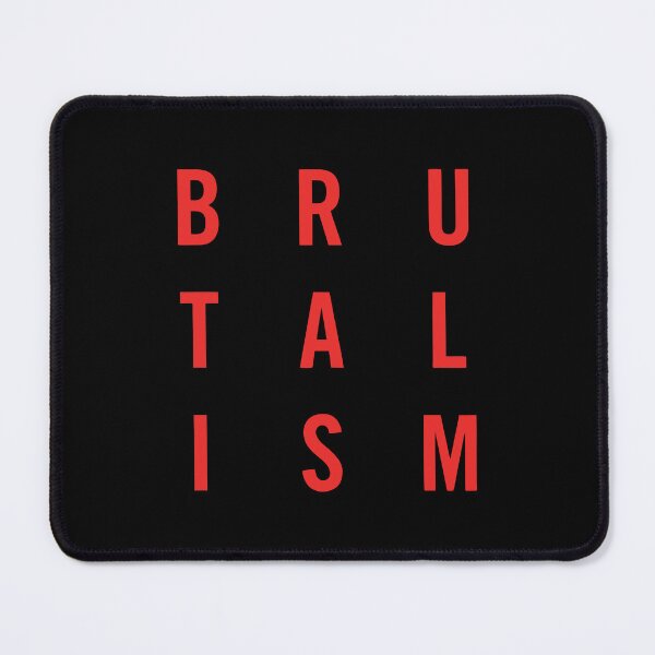 Item preview, Brutalism Red designed and sold by foundthenat.
