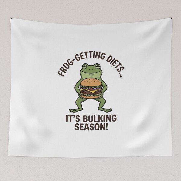 Item preview, Fitness Frog Bulking Season designed and sold by Floomart.