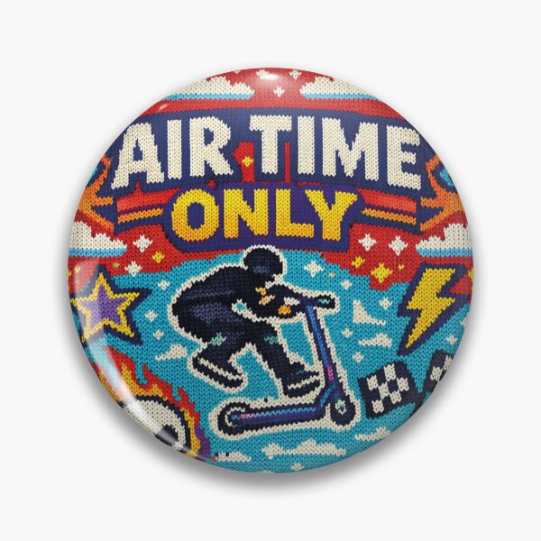 Item preview, Air Time Only – Stunt Scooter Freestyle in a colorful Fair Isle knit pattern designed and sold by Mauswohn.