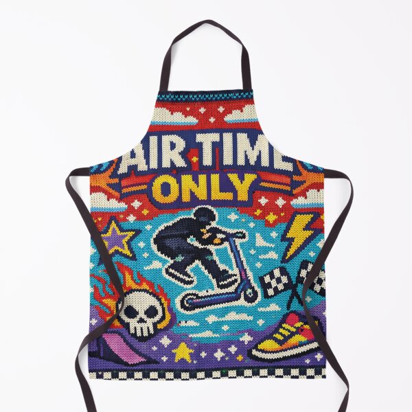 Item preview, Air Time Only – Stunt Scooter Freestyle in a colorful Fair Isle knit pattern designed and sold by Mauswohn.