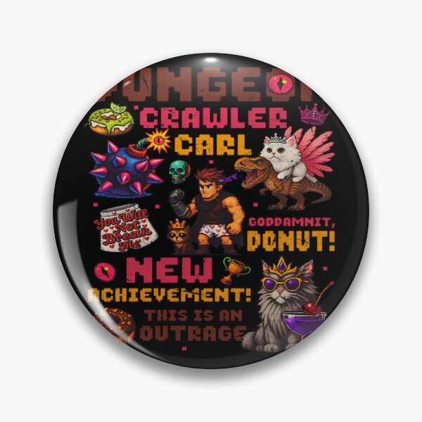 Item preview, dungeon crawler carl pixel art designed and sold by jimfarrepo.