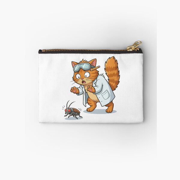 Item preview, Orange Cat Surprised by Lab Insect designed and sold by VisioraCreative.