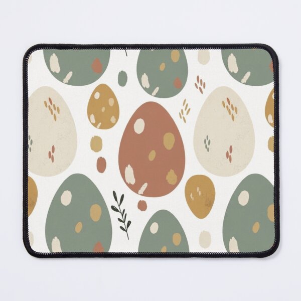 Item preview, Minimalist Boho Easter Egg Pattern – Modern Pastel Aesthetic designed and sold by PixelVibe782.