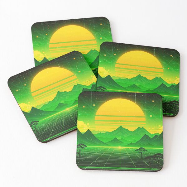 Item preview, Green Horizon SynthScene designed and sold by SynthRaccoon.