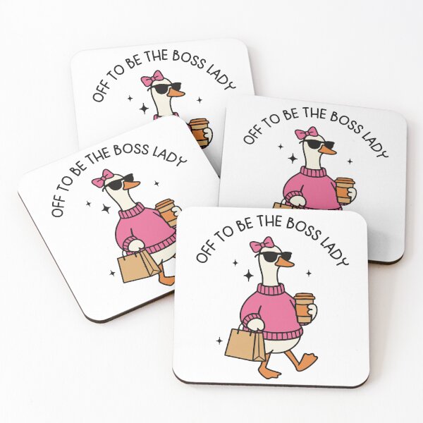 Item preview, Off to Be the Boss Lady Goose Funny Empowerment Mom Gift, Girl Boss Humor, Goose Lover Mom, Quirky Animal Mom Design, Confident Woman Quotes, Boss Babe Apparel designed and sold by gunaone-design.
