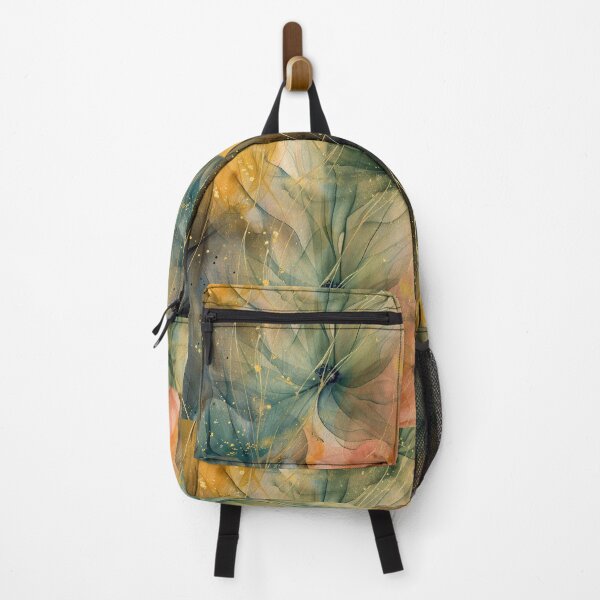 Item preview, Pastel Blue-Green, Yellow, And Pink Abstract Floral  designed and sold by DEC02.