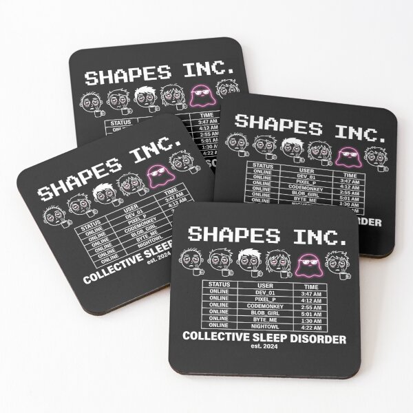 Item preview, Shapes.Inc: Collective Sleep Disorder designed and sold by Mirabile Dictu.