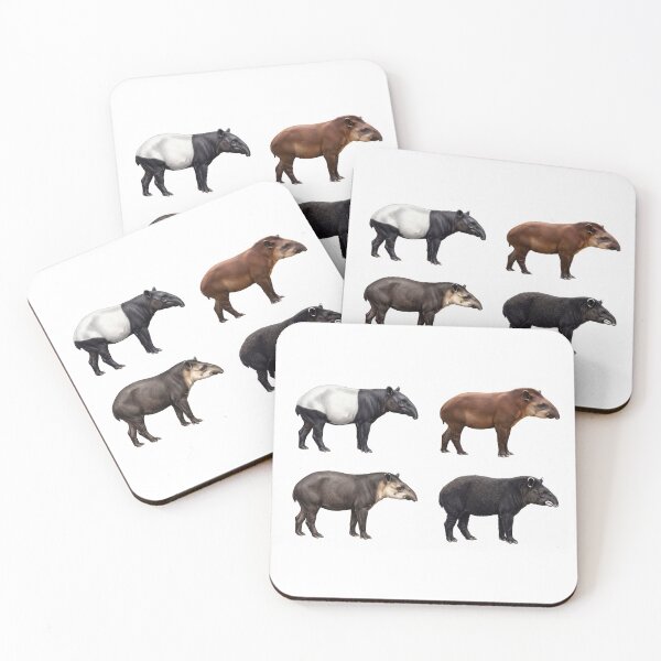 Item preview, Four Recognized Tapir Species designed and sold by ArunDandiboina.