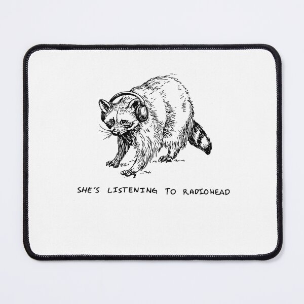 Item preview, Retro Radiohead Raccoon Meme designed and sold by borenclolahroy.