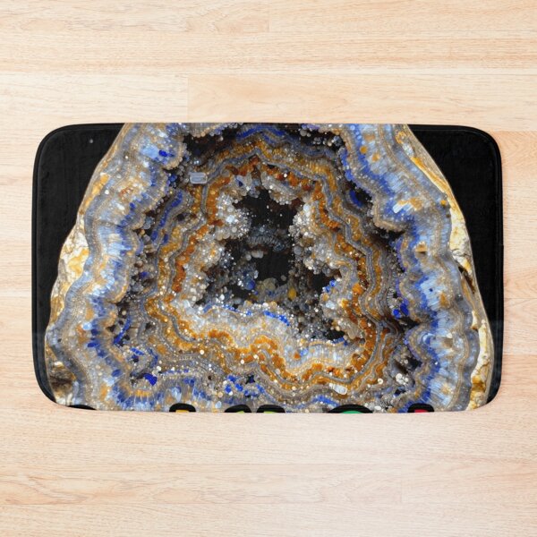 Item preview, rock me baby geode colorful typographic geological design designed and sold by SmashingDeals.