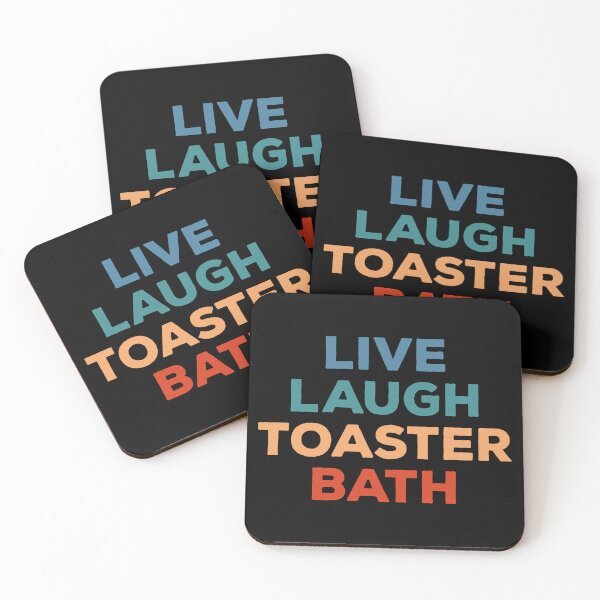 Item preview, Live Laugh Toaster Bath designed and sold by kalyaidriza.