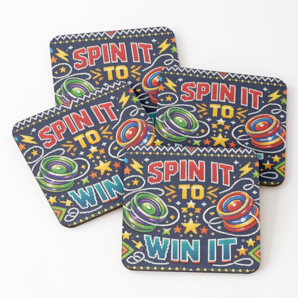 Item preview, Spin It To Win It – Colorful Yo-Yo Trick Design in Fair Isle Knitting Pattern designed and sold by Mauswohn.