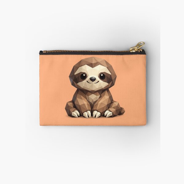 Item preview, Cute Low Poly Geometric Sloth Illustration designed and sold by AndreBarnard.