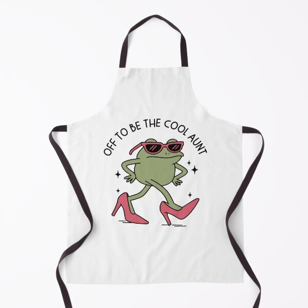 Item preview, Off to Be the Cool Aunt Pregnancy Reveal for Sister Funny Frog Future Aunt Baby Announcement Gift designed and sold by gunaone-design.