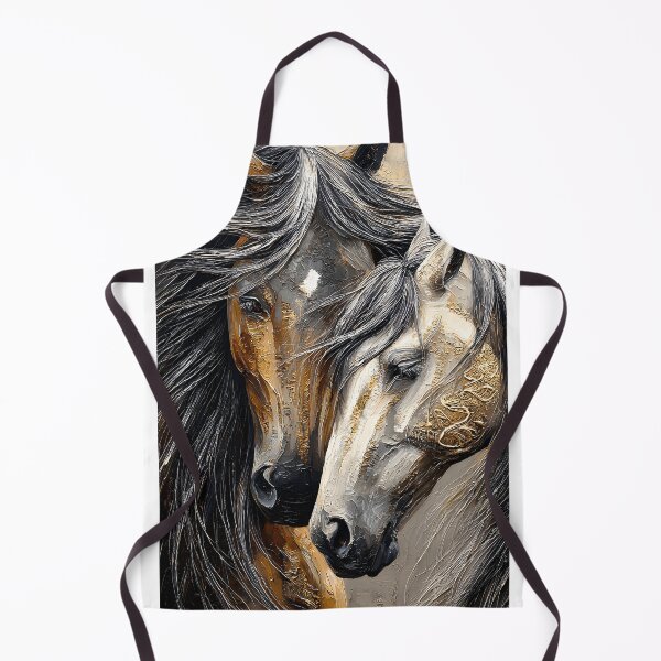 Item preview, Majestic Horses Embracing in Harmony and Grace designed and sold by Artessie.