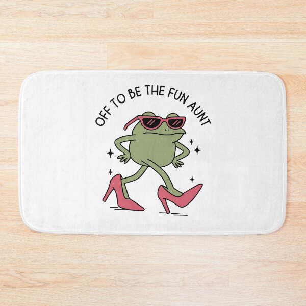Item preview, Off to Be the Fun Aunt Pregnancy Reveal Gift, Funny Frog Future Aunt Shirt, Baby Announcement for Sister, Humorous Pregnancy Reveal, Quirky Animal Aunt Humor designed and sold by gunaone-design.