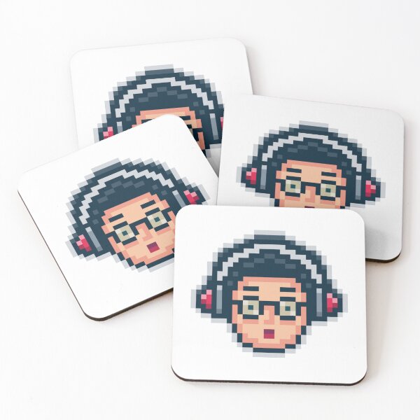 Item preview, Pixel Boy Listening To Music designed and sold by DotDedi.
