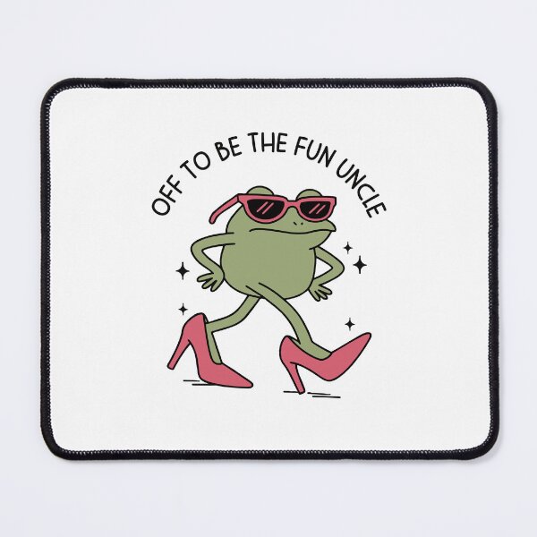 Item preview, Off to Be the Fun Uncle Pregnancy Reveal for Sister Funny Frog Future Uncle Baby Announcement Gift  designed and sold by gunaone-design.