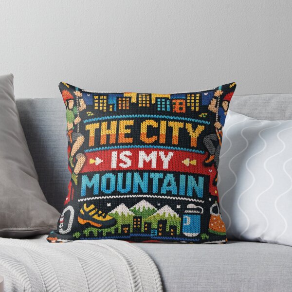 Item preview, The City Is My Mountain – Urban Climbing & Building Fair Isle Knitting Pattern designed and sold by Mauswohn.