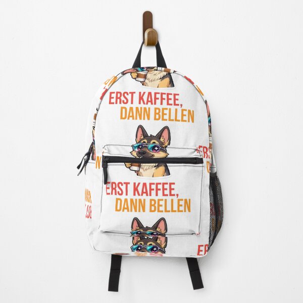 Item preview, Erst Kaffee, Dann Bellen – Süßer Schäferhund mit Sonnenbrille designed and sold by ahfas86.