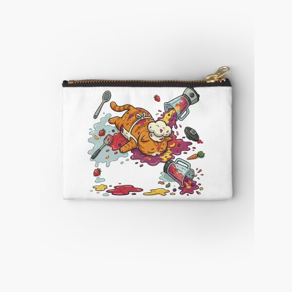 Item preview, Orange Cat Trapped in Food Mess designed and sold by VisioraCreative.