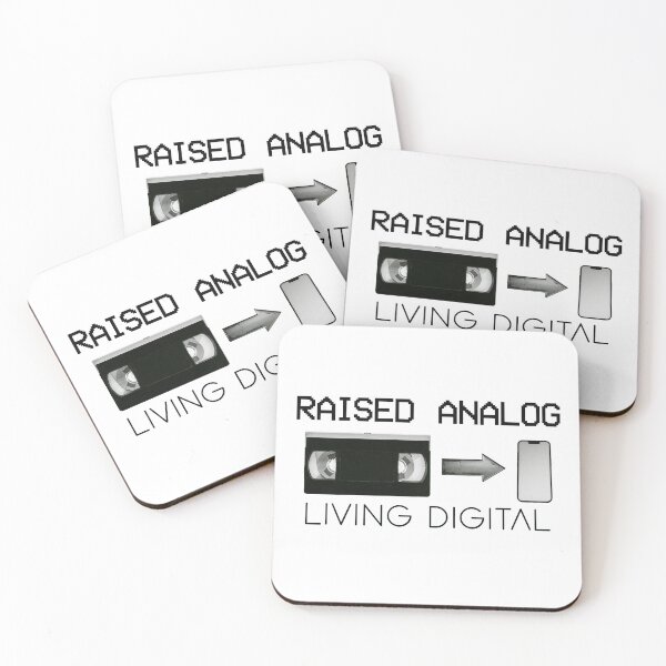 Item preview, Xennial Nostalgia - Raised Analog, Living Digital  designed and sold by R-A Designs.