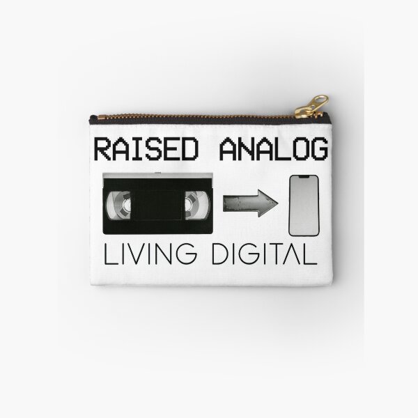 Item preview, Xennial Nostalgia - Raised Analog, Living Digital  designed and sold by R-A Designs.