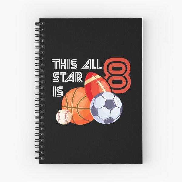 Item preview, This All Star is 8 Year Old Birthday Basketball Soccer Sport designed and sold by AlanYYoder.