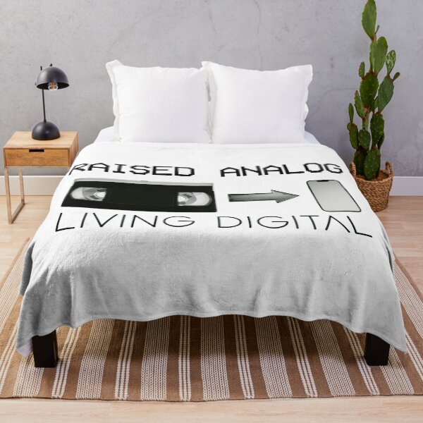 Item preview, Xennial Nostalgia - Raised Analog, Living Digital designed and sold by R-A Designs.