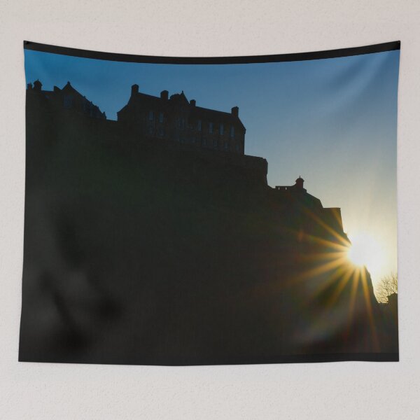 Item preview, Edinburgh Castle Sunset Silhouette designed and sold by Alisonchambers2.