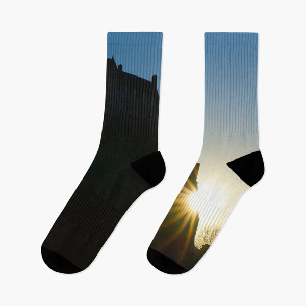 Item preview, Edinburgh Castle Sunset Silhouette designed and sold by Alisonchambers2.