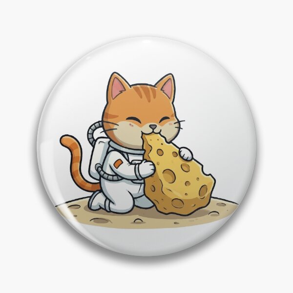 Item preview, Astroren Eating Cheese Asteroid designed and sold by VisioraCreative.