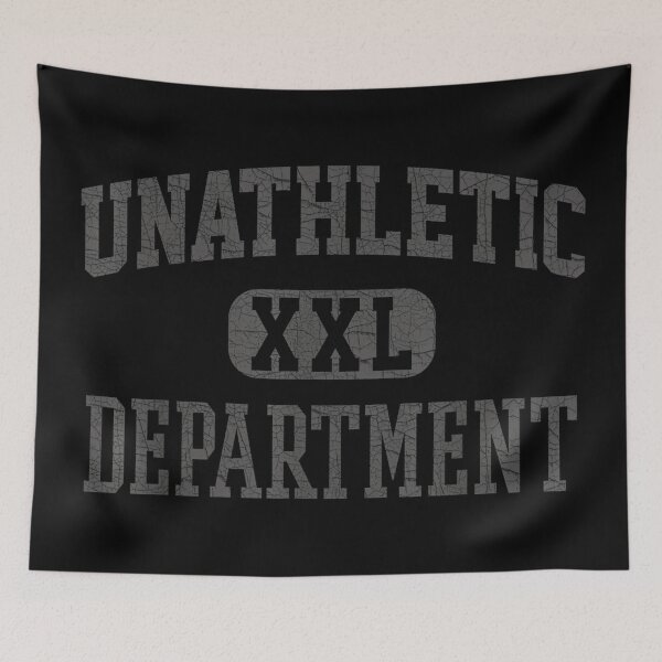 Item preview, Unathletic Department Funny Gym Humor Sports Wife Girlfriend designed and sold by AlanYYoder.