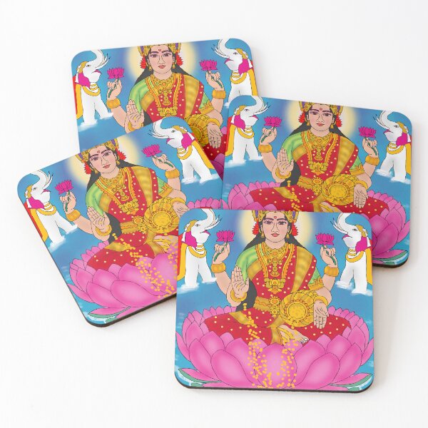 Item preview, Lakshmi Mata Divine Drawing – Spiritual Hindu Goddess Art Design designed and sold by Harshit_Digital_Arts.