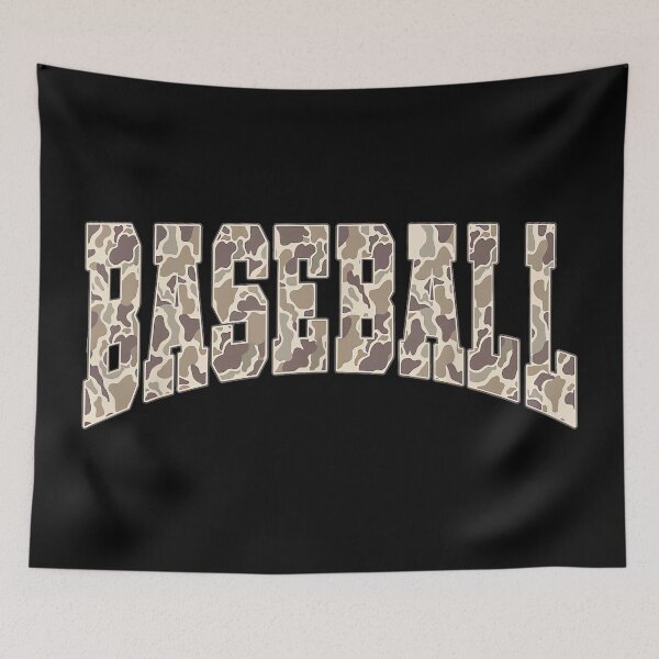 Item preview, Vintage Camo Game Day Baseball Season Funny Team Sports Mom designed and sold by AlanYYoder.