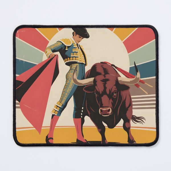 Item preview, Retro Bullfighter Matador Vintage Spanish Arena Art designed and sold by RBToper.