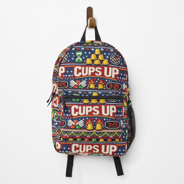 Item preview, Cups Up – Sport Stacking Championship in colorful Fair Isle knitting patterns designed and sold by Mauswohn.