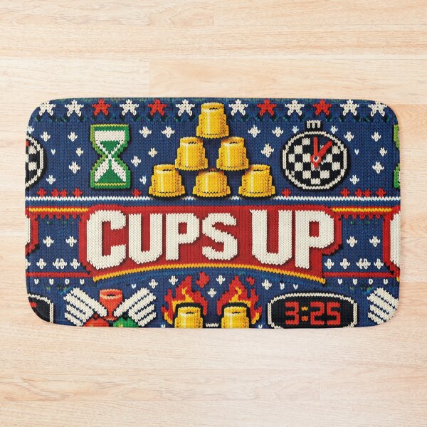 Item preview, Cups Up – Sport Stacking Championship in colorful Fair Isle knitting patterns designed and sold by Mauswohn.