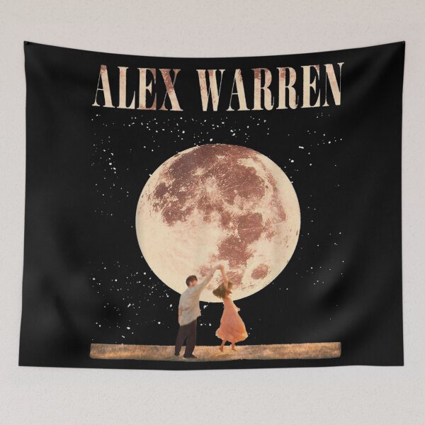 Item preview, Alex Warren Moon Couple Romantic Vintage Aesthetic Shirt designed and sold by Serene woods.