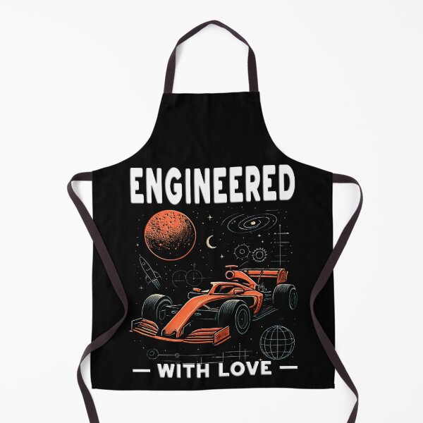 Item preview, Engineered With Love  Formula Racing Space Tech  Race Car Engineer Motorsport Science racing team engineers space lovers space exploration designed and sold by Jt41.