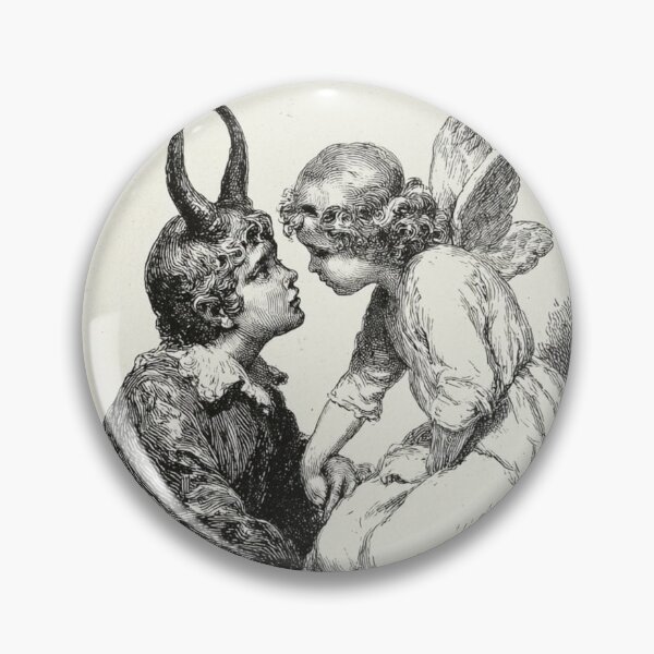 Item preview, Devil and Angel Children designed and sold by Ethereal Amour.