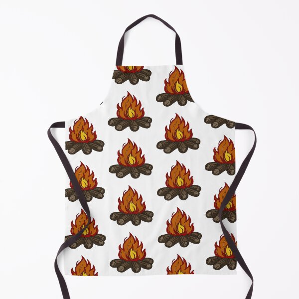 Item preview, Warm cozy campfire art designed and sold by Little Design Loft.