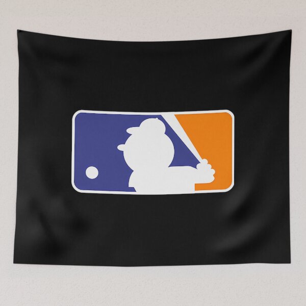 Item preview, Mr. Met Baseball League Logo designed and sold by suhrnaqvio.