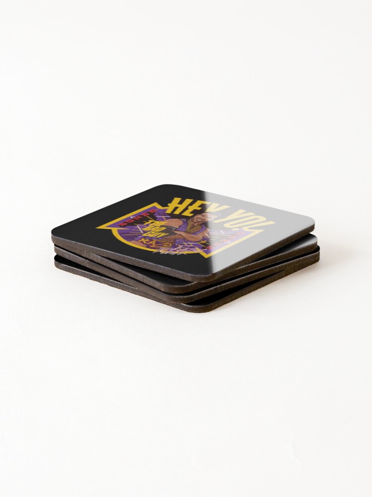 Thumbnail 4 of 5, Coasters (Set of 4), Razor Ramon Hey Yo designed and sold by anythingkpop.