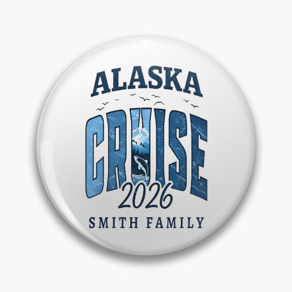 Item preview, Alaska Cruise 2026, Personalized Cruise Trip, Alaska Vacation, Custom Alaska Cruise  designed and sold by PlatinumDream.