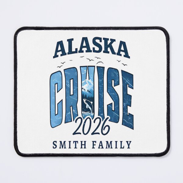 Item preview, Alaska Cruise 2026, Personalized Cruise Trip, Alaska Vacation, Custom Alaska Cruise designed and sold by PlatinumDream.