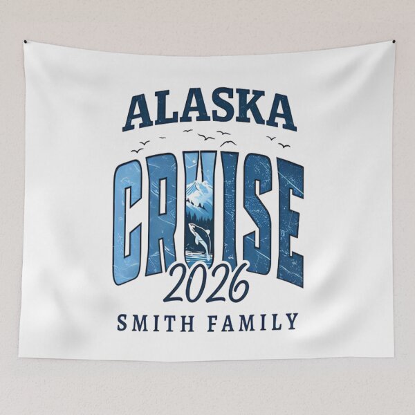 Item preview, Alaska Cruise 2026, Personalized Cruise Trip, Alaska Vacation, Custom Alaska Cruise  designed and sold by PlatinumDream.
