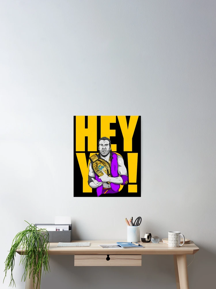 Aperçu 2 sur 3. Poster avec l'œuvre Razor Ramon créée et vendue par anythingkpop.
