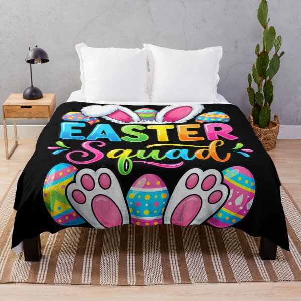Item preview, Easter Squad Cute Bunny Eggs Easter Holiday Shirt designed and sold by Serene woods.