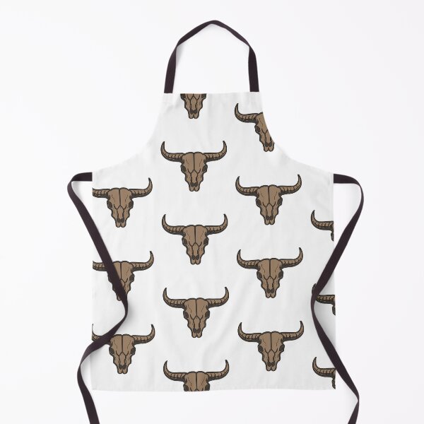 Item preview, Western Desert Bull skull designed and sold by Little Design Loft.